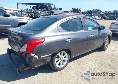 2015 Nissan Versa 1.6 Sl из США, поврежденный, VIN 3N1CN7AP7FL908222